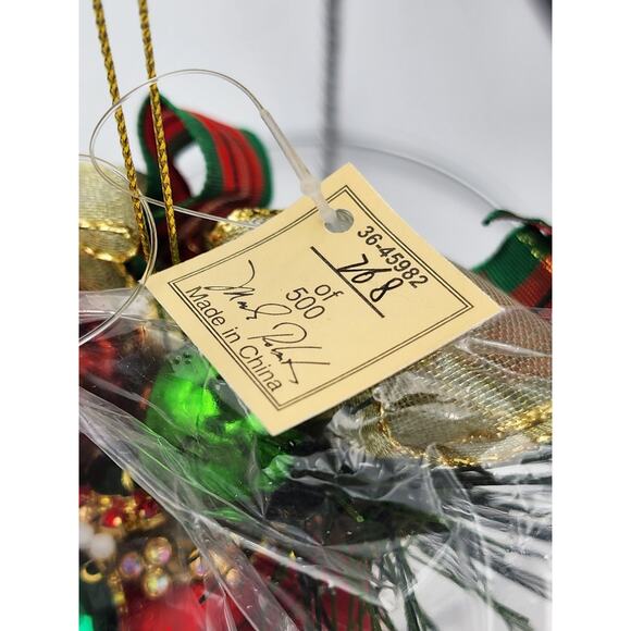 Mark Roberts Christmas 2024 King's Jewel Fancy Finial Ornament 8" Red Frosted - Picture 3 of 16